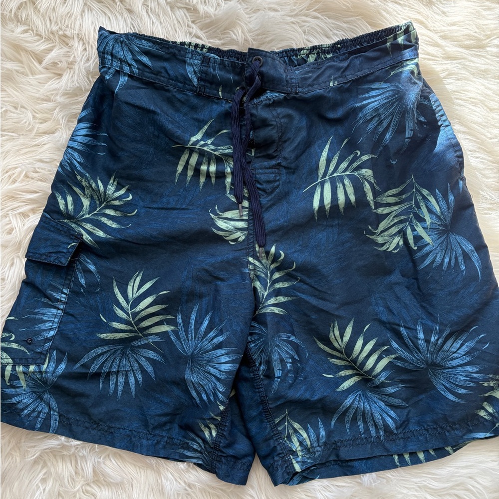 Tropical Blue Men's Swim Shorts